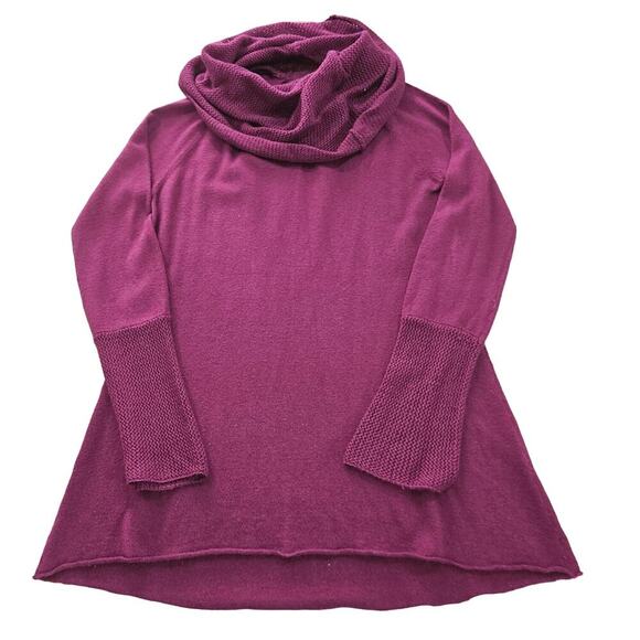 Subtle Luxury Cashmere Wool Cowl Neck Sweater. Size M. - Picture 3 of 6